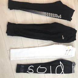 Puma gradient leggings(size12) -£6
Puma joggers(size10) -£7
White leggings BNWT(size10) -£9
Puma waist tape leggings(size12) -£6 (SOLD)
OPEN TO OFFERS/BUNDLE OFFERS