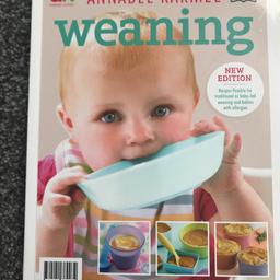RRP £14.99
One of the UKs best selling authors and child nutritionists. Advice of weaning, when to start, how to combine foods and build flavours, textures leading to baby led weaning. Over 60 enticing and versatile recipes. Recipes can be adapted to cater for food allergies and intolerances.

Grab your self a bargain, and check out of listings for more great books. All books are brand new and have not been open or had the spine broken.
Happy to combine postage and offer discounts on multiples.