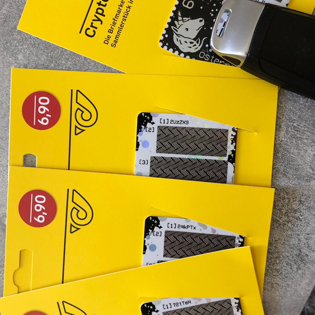 Crypto Stamp Set in 1040 Wien für € 1.700,00 zum Verkauf | Shpock AT