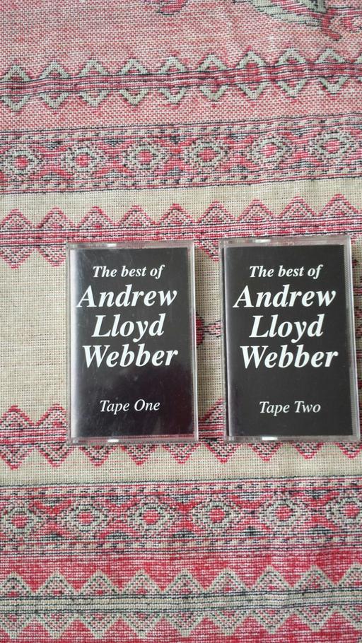 Buy & Sell Flintshire - Wales Flint - Flintshire - Photos for Two Andrew Lloyd Webber Cassette Tapes