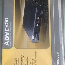 Analogue to digital converter
Connects Analog Video to All A/D Devices
Digital Noise Reduction
Image Stabilization
IEEE-1394 (FireWire)
Composite (RCA), S-Video I/O
Unbalanced Stereo Audio
NTSC/PAL/SECAM (Input Only)
AC Power Adapter
PC/Mac Compatible