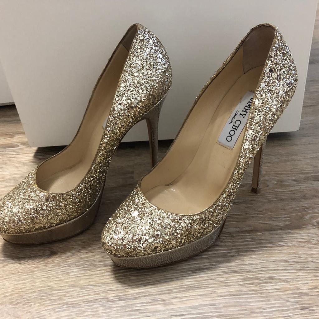 Jimmy choo discount brautschuhe gebraucht