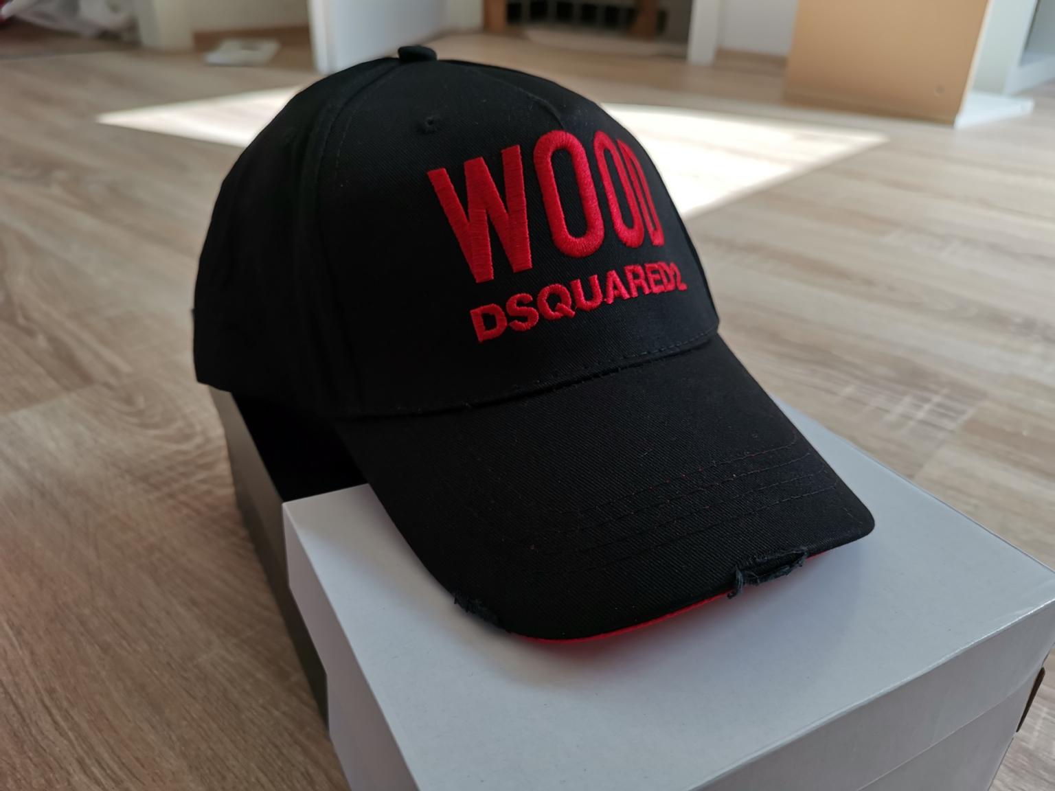 Dsquared wood hot sale cap