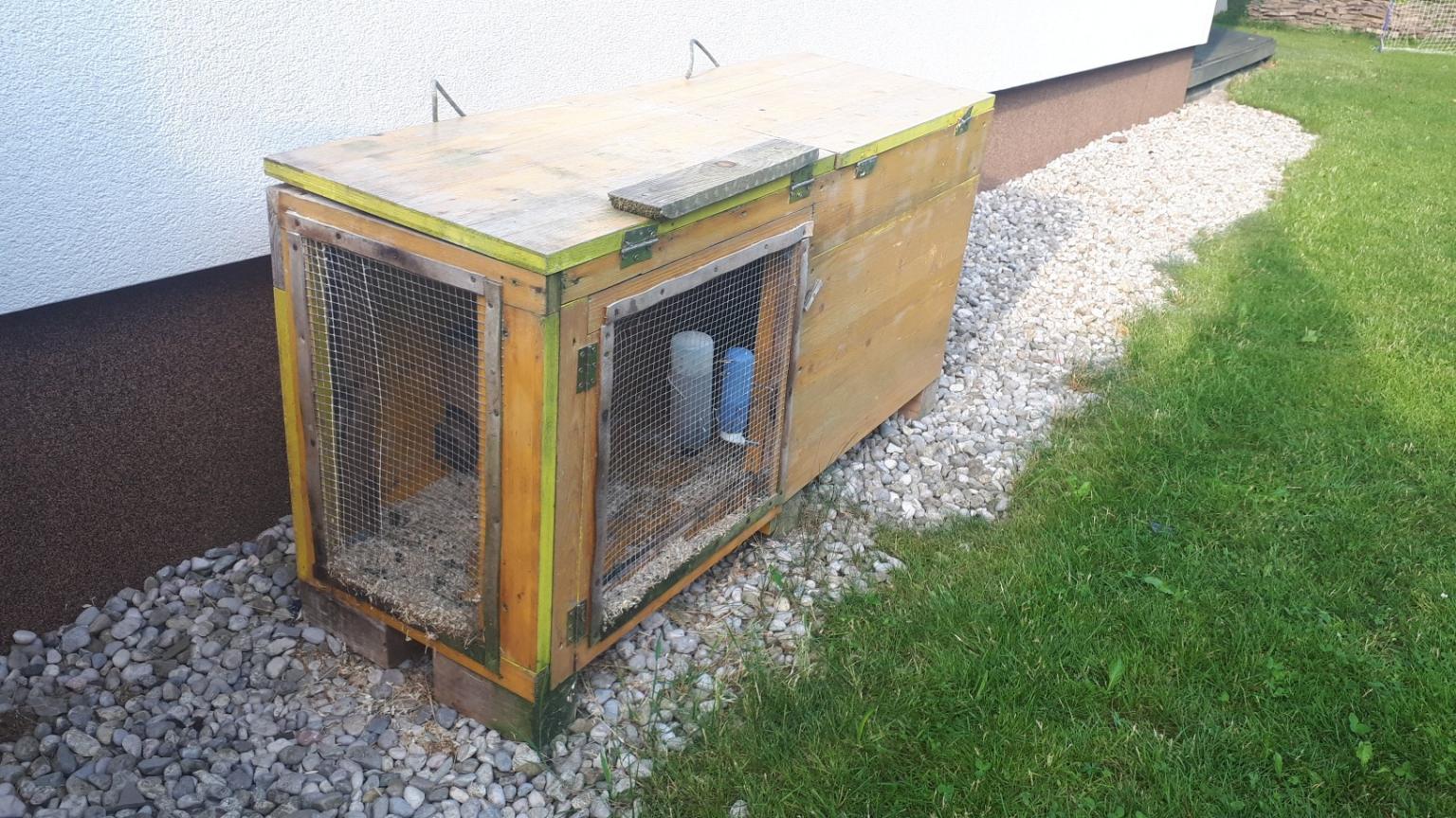 Hasenstall für Selbstaholer zu verschenken in 4813 Altmünster for free
