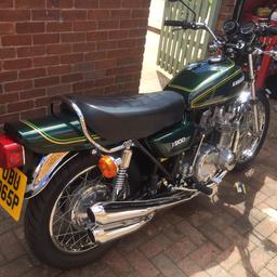 Kawasaki z900a4 1976 excellent condition thousands spent genuine stamped exhausts chrome re done engine fully rebuilt bike is like new will px Vw splitscreen van must be rust free 07597900303