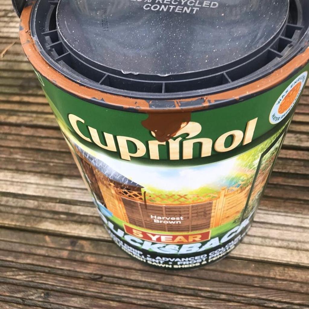 5L Cuprinol Fence paint £8 or 2 for £15 in SE12 London Borough of