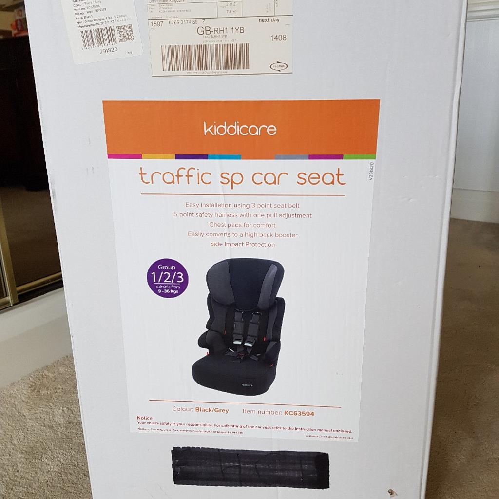 Kiddicare traffic clearance 123 car seat