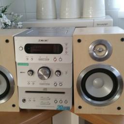 Sony hifi great sound good working order has a few marks as it's used can be posted