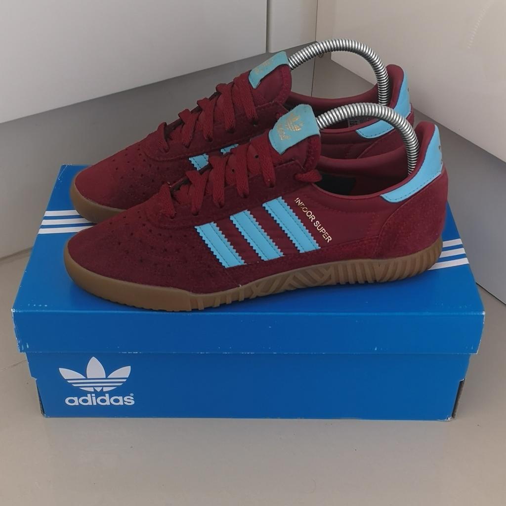 Adidas Indoor Super Claret and Blue UK 6 in Bolsover for £40.00 for ...