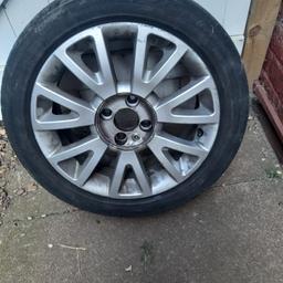I have Renault clio mk3 wheels for sale 2 of the tyres are good and other 2 need new ones selling as need the space thanks more info please ask