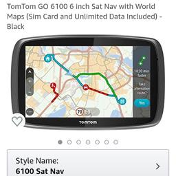 The TomTom GO 6100 is the most advanced all-in-one GO model. Get there faster with map updates, real-time TomTom traffic updates and speed camera alerts. Connect your TomTom GO 6100 with MyDrive and send your destination to your GO before you get into the car. What's more, the built-in sim card means you're always connected to these services, even when driving abroad. And with no roaming charges!.