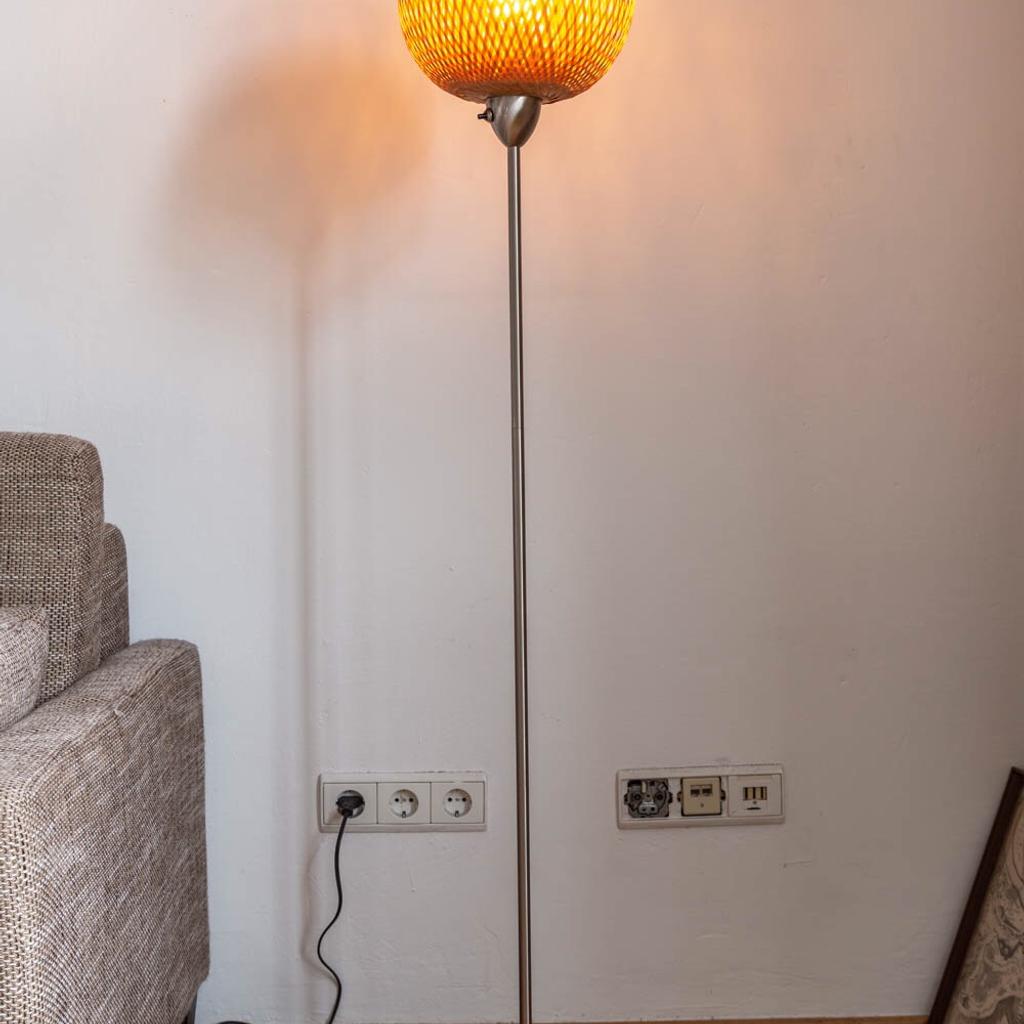 Ikea Stehlampe Böja Korb Bambus Korb Rattan in 5020 Salzburg für 35,00