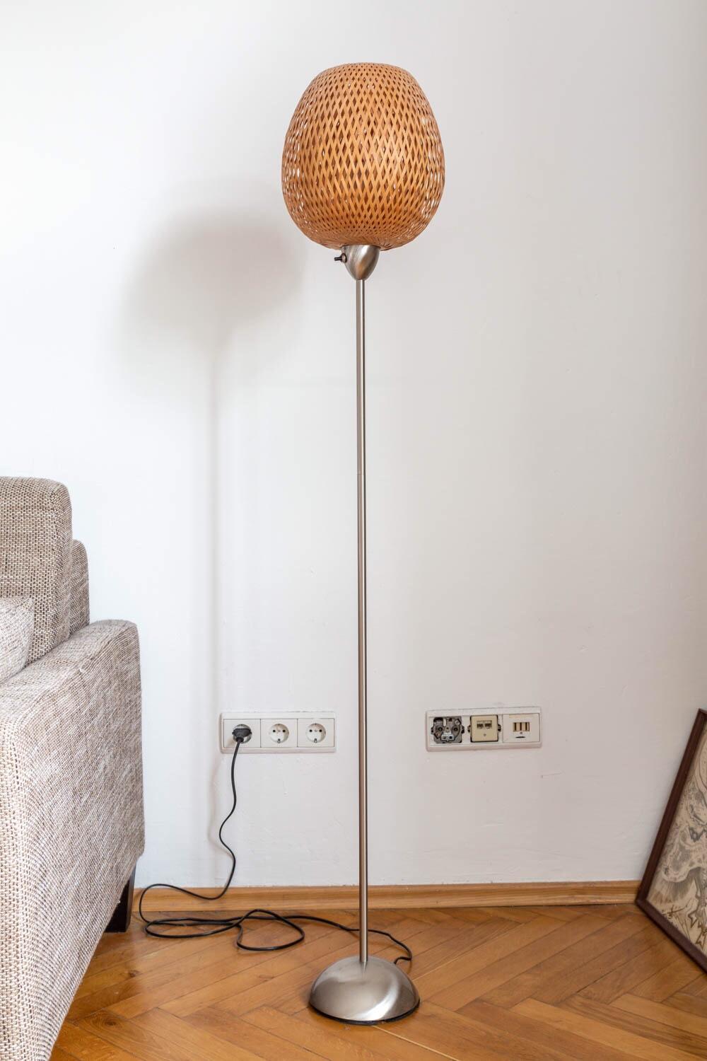 Wunderbar Stehlampe Rattan Ikea Bilder