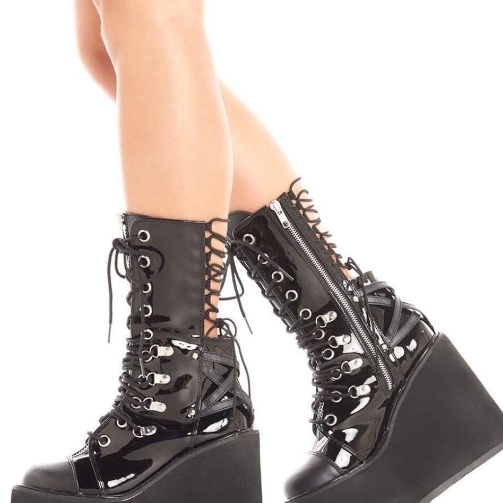 demonia pentagram boots