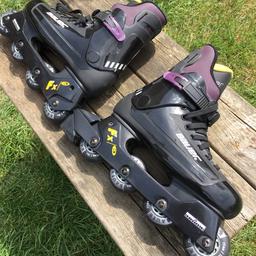 He skates are brilliant. In very good condition. Had little use. Size 8.
Postage is available £6 Uk only