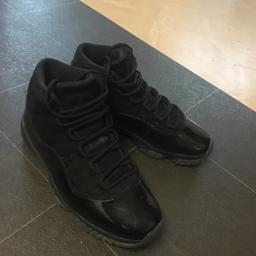 Size 7 black Jordan retro 11a for sale