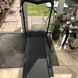 Excellent condition and as good as new bought with intentions to use but never really did 
calorie counter, heart rate, Programmable, adjustable incline. needs to be seen as immaculate 
Collection only please