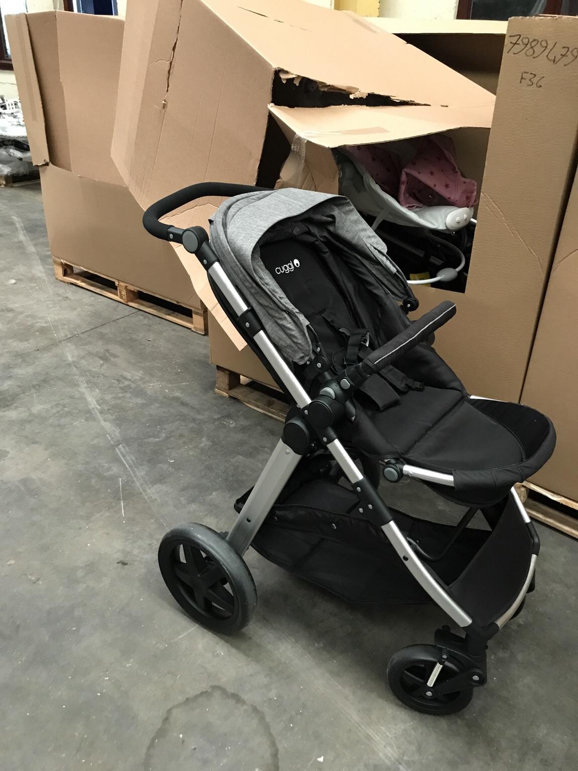 Cuggl beech hotsell pushchair folded down