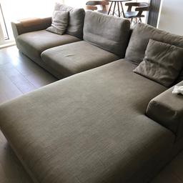 A very comfortable large sofa retails for £1799 on Dwell. Selling for fraction of the price. Comes from pet and smoke free home. Collection only from kidbrooke station. First come first served.