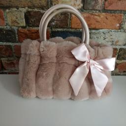 Pink handbag. used once as new