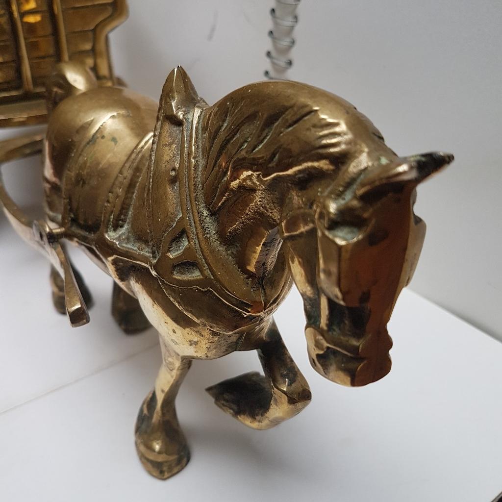 Large Brass Horse and Gypsy Romany Caravan / in London für 135,00 £ zum ...