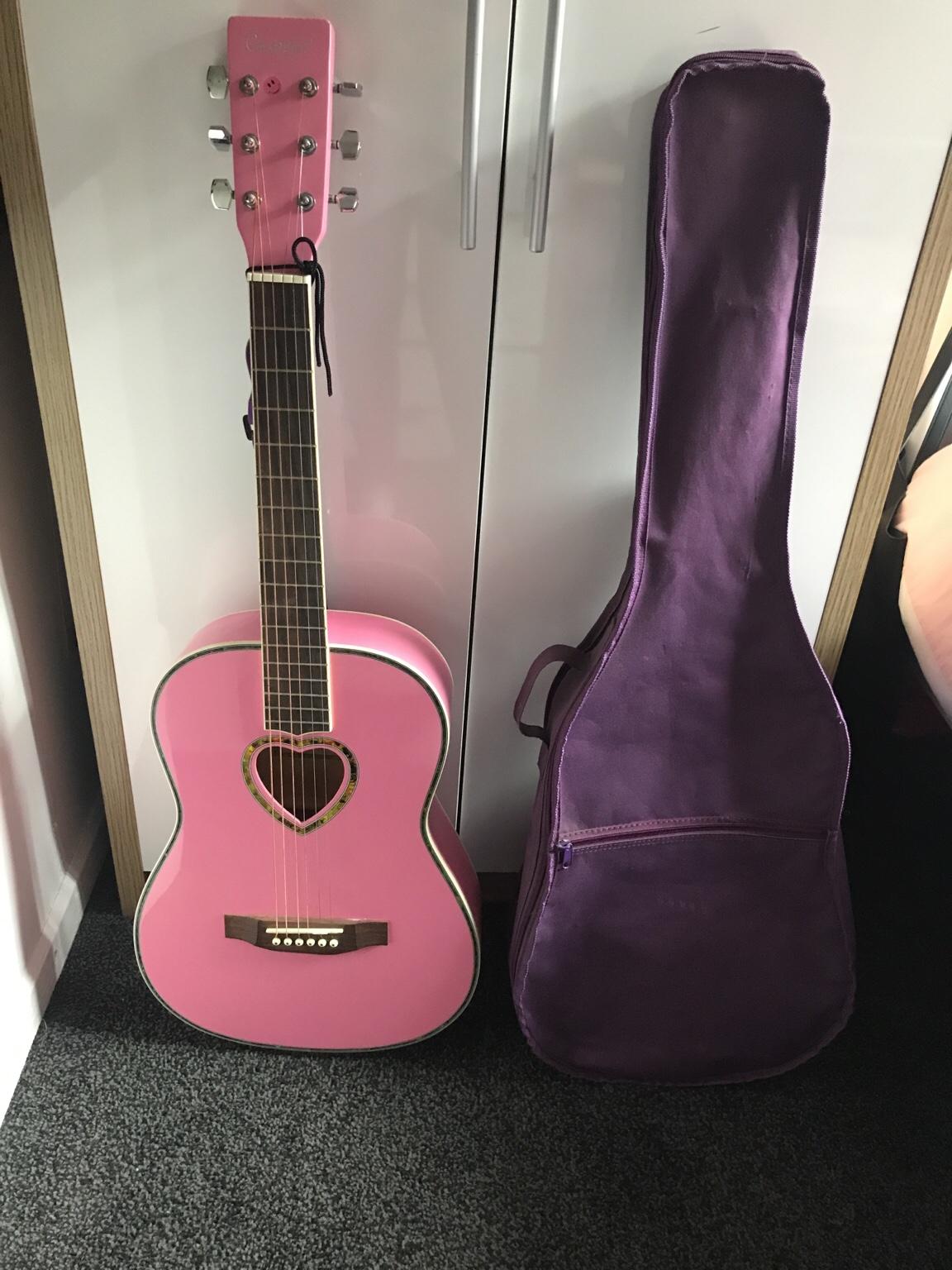 Candy rox deals pink guitar