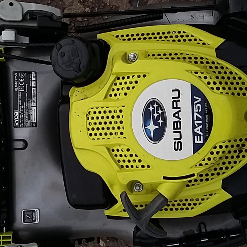 Ryobi Subaru ea175v Petrol S P Lawnmower in WR9 Wychavon for