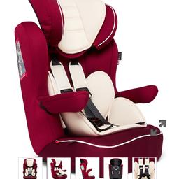 brand new / never been used
selling as i ordered the incorrect one

still in packaging but does not have box as i didn’t have the space.

car seat is forward facing and is suitable for children 9months to 11 years
