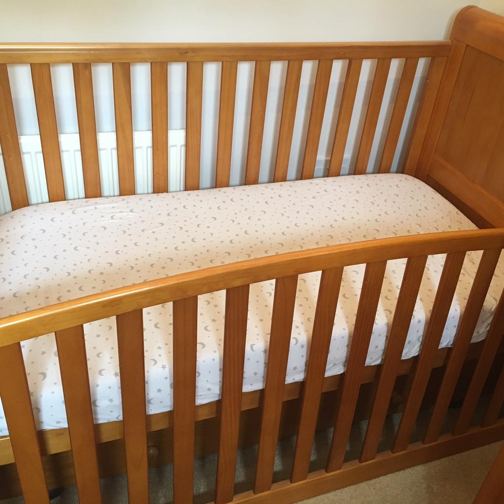 Toys r us store sleigh cot bed