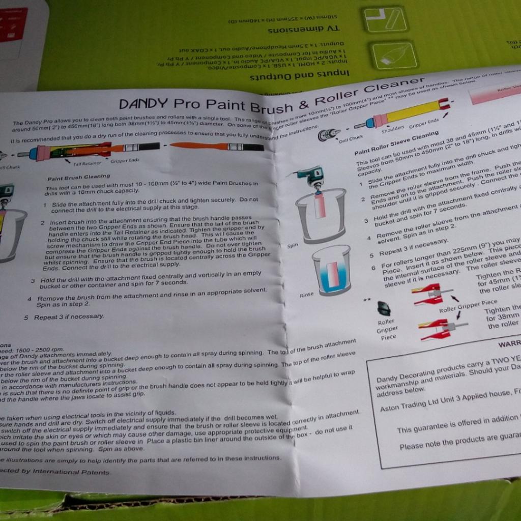 Dandy pro paint brush and roller cleaner in LS8 Leeds für £ 5,00 zum