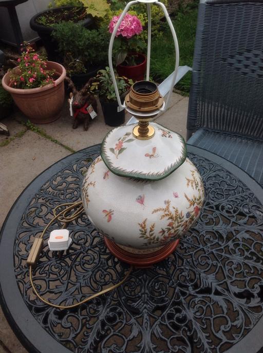 Buy & Sell Greater Manchester Rochdale - Photos for Vintage Crackle Glaze Porcelain Table Lamp