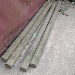 Fence posts rounded buyer to collect