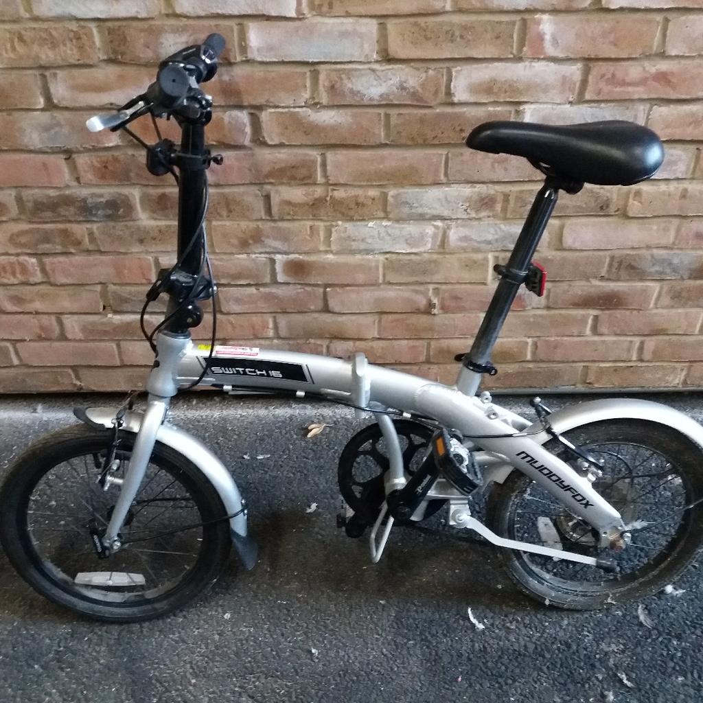 muddyfox switch 16 folding bike