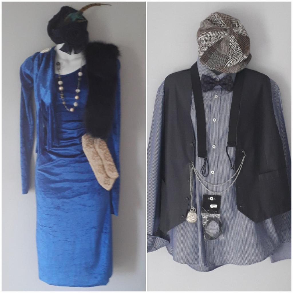 SALE!! 1920's Peaky Blinders 'couple' set in L36 Knowsley for £40.00