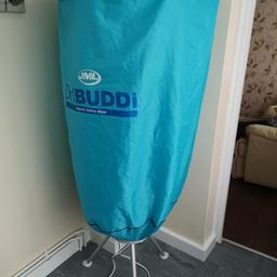 Selling JML DriBuddi, in very good condition. With all parts included. Well looked after. Tend to find clothes are dry within 1-2 hours and is a perfect alternative to a tumble dryer. No time wasters - quick sale! 

Smoke and pet free home
