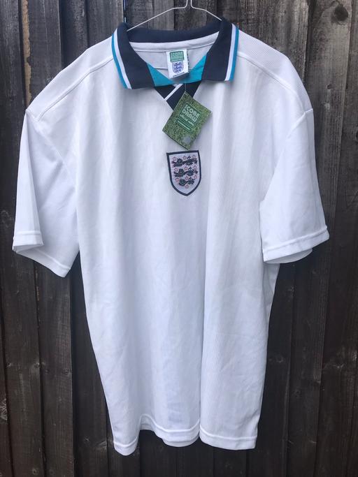 Buy & Sell South West London - Photos for England retro shirt.1996. 3XL. White.