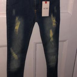 age 9/10 brand new jeans never worn was a gift