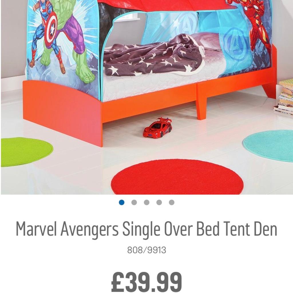 Marvel avengers over bed tent den hotsell