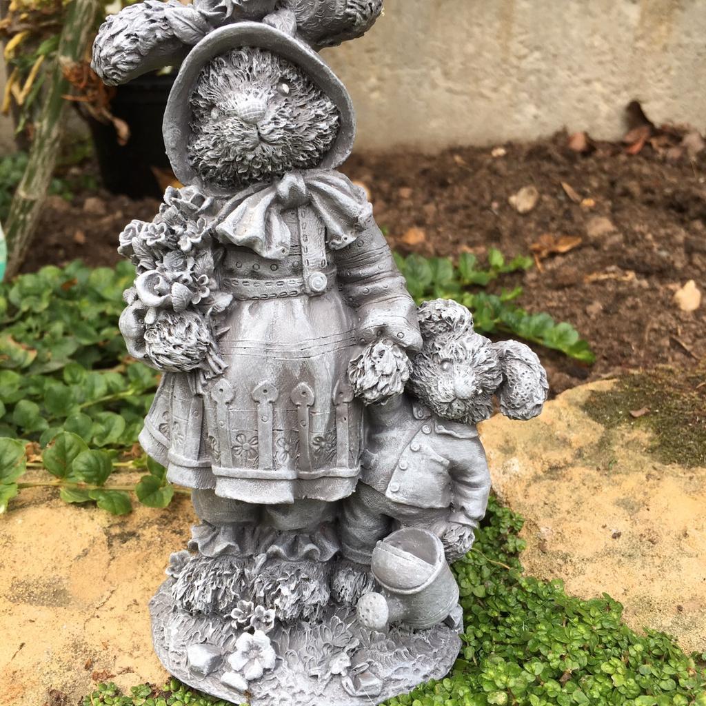 Two cute Teddy Bear Garden Ornaments. in Leicester for £6.00 for sale