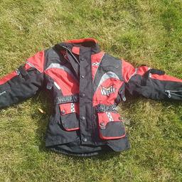 Full set of kids bike clothing, all pads there, son only used it a couple of times on his pit bike. Has now outgrown. Other motocross bits for sale. St Stephen