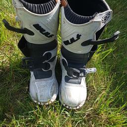 Kids motocross boots, selling as son has outgrown, other gear available just message if interested. St. Stephen.