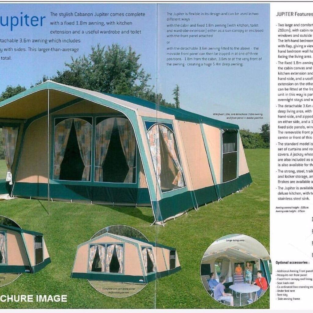 Cabanon jupiter 2025 trailer tent