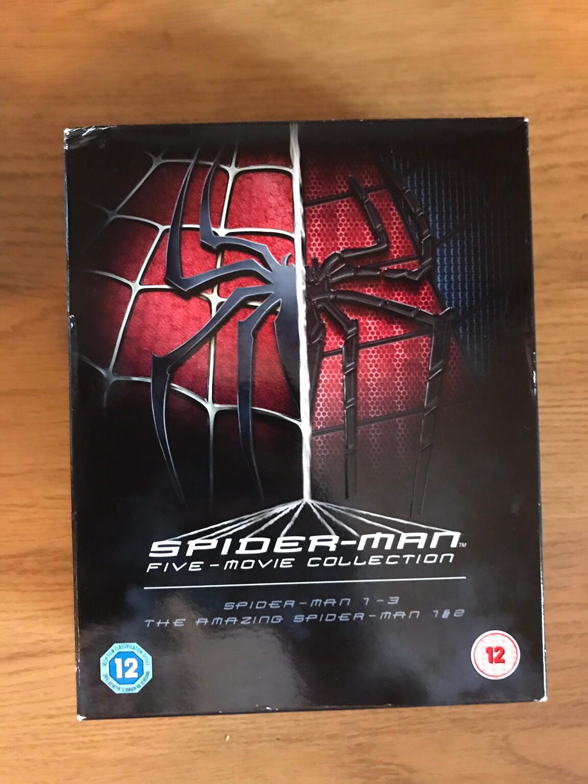 Marvel Spider-Man Box Set Blu Ray in B30 Birmingham for £4.00 for sale ...