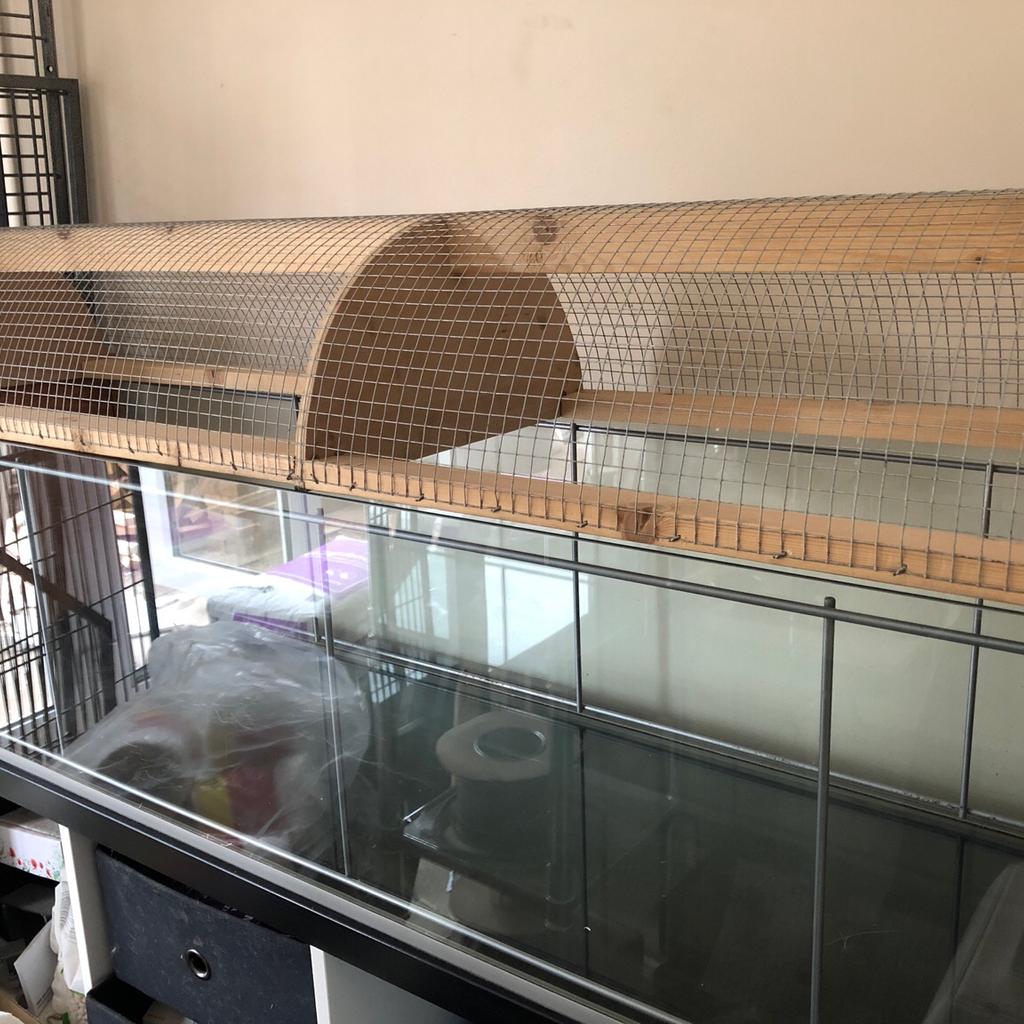 Ikea detolf best sale hamster cage lid