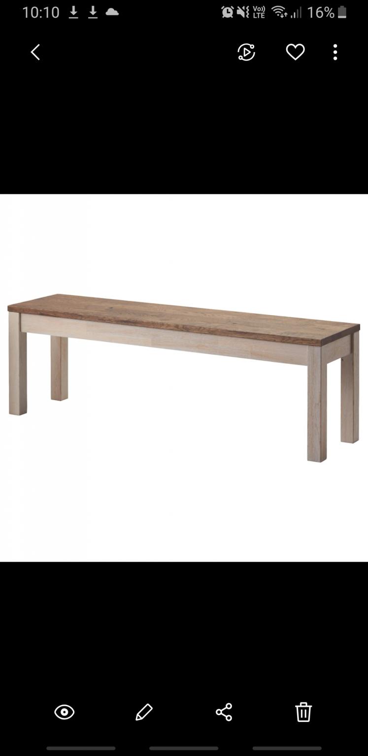 IKEA KEJSARKRONA dining table & 2 x bench in LS12 Leeds für 300,00