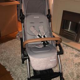Very small folding, brand new. 

Comes with raincover and car seat adapters. 

GRAB A BARGAIN 💙