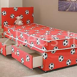 BRAND NEW FOOTBALL DESIGN DIVAN OPTIONAL BASES, HEADBOARDS AND MATTRESSES AVAILABLE IN BLACK AND WHITE COLOUR AT VERY LOW PRICE
🍀Single Football Base £40
🍀Base and budget mattress £60
🍀Base and 9"deep quilted mattress £90
🍀Base and 10"quilted orthopaedic £120
🍀Base and 10"fully orthopaedic memory foam £140
🍀Base and 10"memory foam £170
🍀EVERYTHING IS BRAND NEW IN FLAT PACKAGING AND WILL BE DELIVERED TO YOU THROUGH OUR QUICK DELIVERY SERVICE

DIFFERENT MATTRESS OPTIONS AVAILABLE

💬WHATSAPP = 07566808408
☎️CALL = 01617913101
