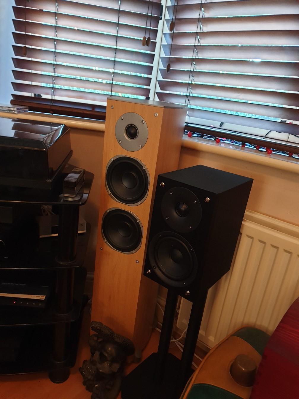180W Eltax mirage floor standing speakers in Dacorum for £60.00 for ...
