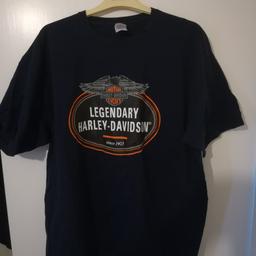 Hello here I have my husband's xxl harley davidson mens t-shirt worn once and washed selling as my husband lost weight and it is to big for him Happy to post at buyers cost to
Thanks for looking