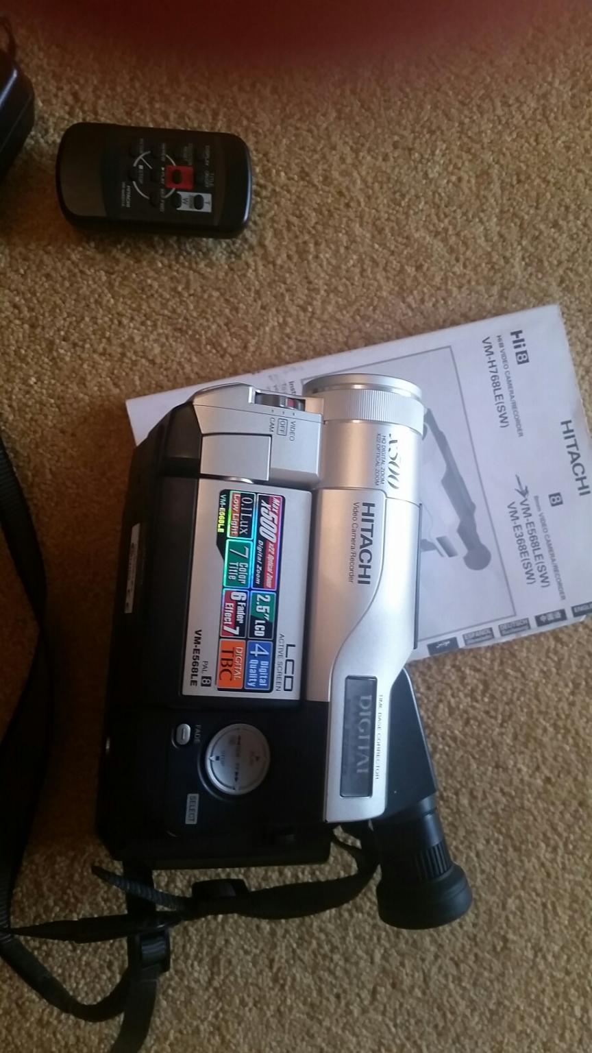 hitachi x500 digital camcorder in South Staffordshire für 10,00 £ zum